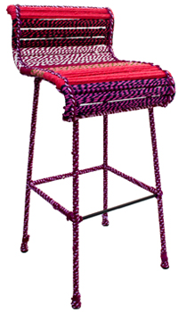 Bar Stool Sahil Sarthak Katran collection Pink